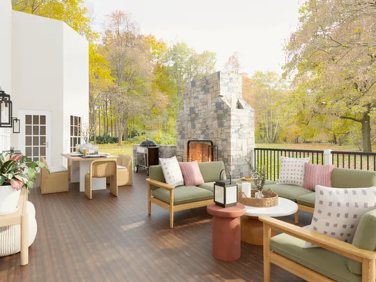 Outdoor Space designed by Ana