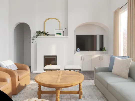Living Room · Modern designed by Megan