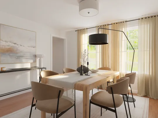Dining Room designed by Ana