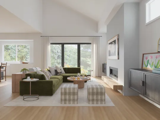 Living Room · Vintage designed by Marisa