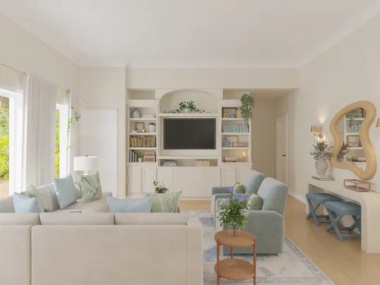 Living Room · California Cool designed by Natalia