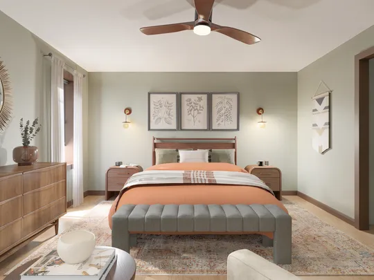 Bedroom · Inspired Modern designed by Valeria