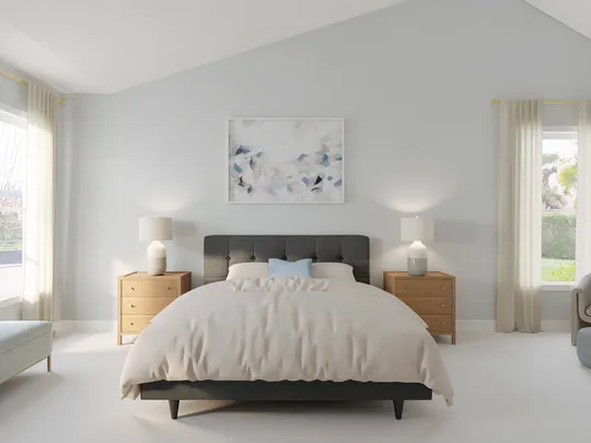 Bedroom designed by Allison