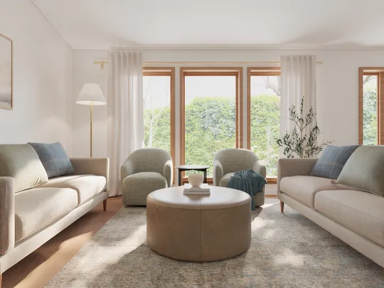 Living Room · Eclectic designed by Sofia