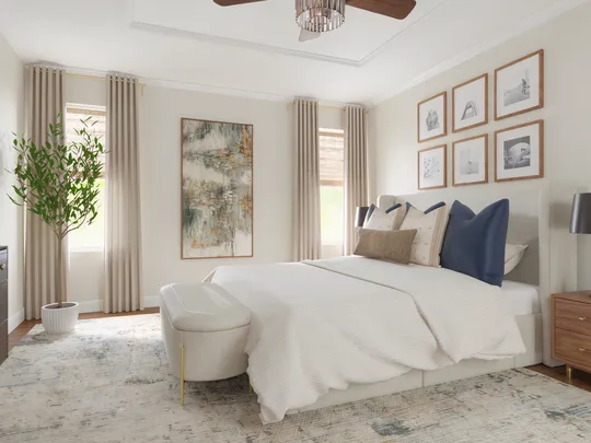 Bedroom · Glam designed by Luisa