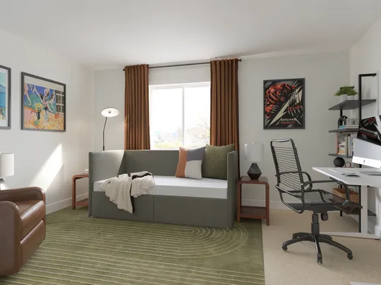 Bedroom designed by Keaton