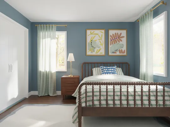 Bedroom · Farmhouse designed by Wan