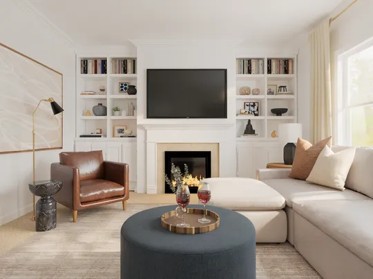 Living Room · Modern designed by Andrea