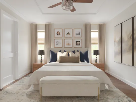 Bedroom designed by Luisa