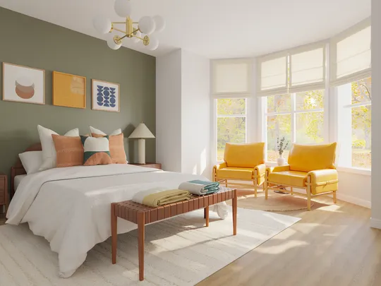Bedroom designed by Antonella