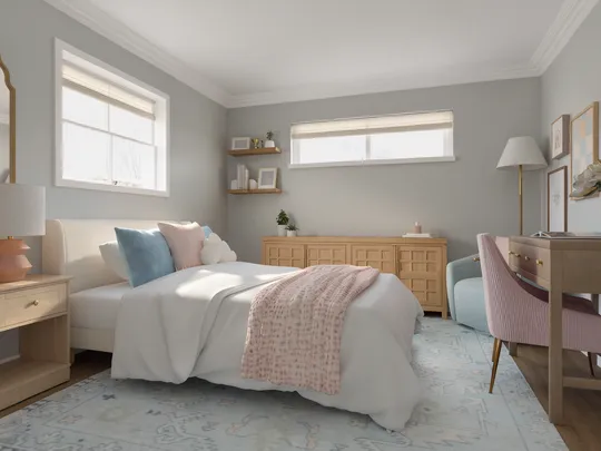 Bedroom designed by Keaton