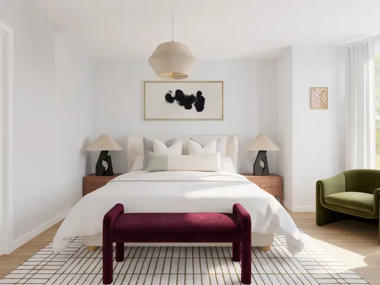 Bedroom designed by Antonella