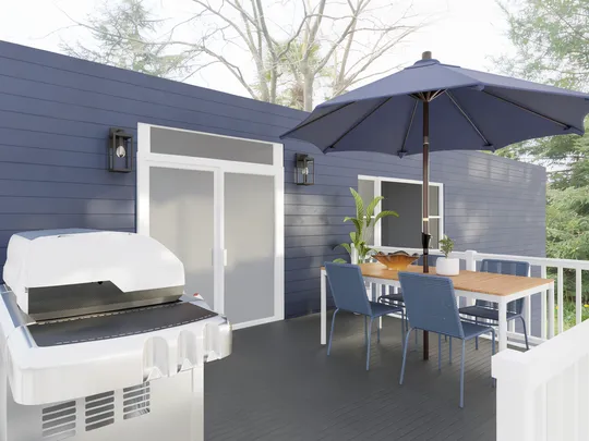 Outdoor Space · Modern designed by Marcela