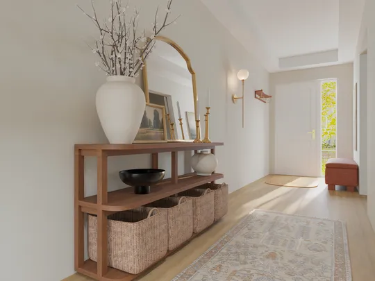Entryway designed by Francina