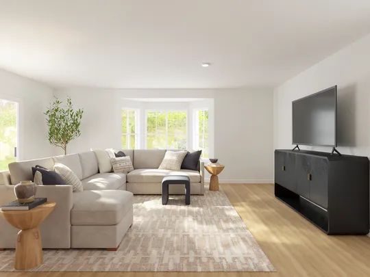 Living Room · Organic Modern designed by Marisa