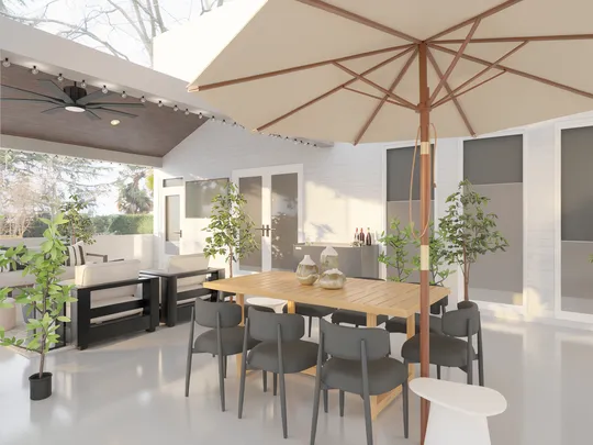 Outdoor Space designed by Ailen
