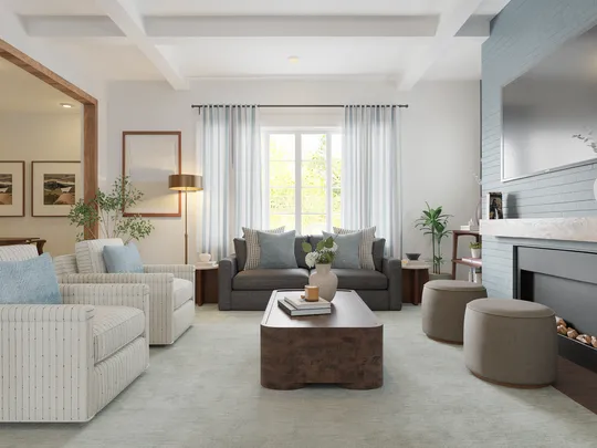 Living Room · Contemporary designed by Sofia