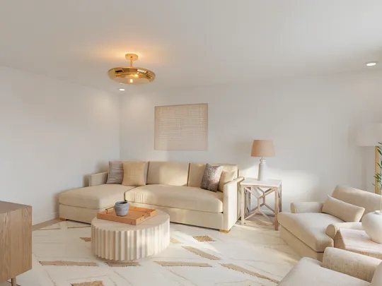 Living Room · Contemporary designed by Candice