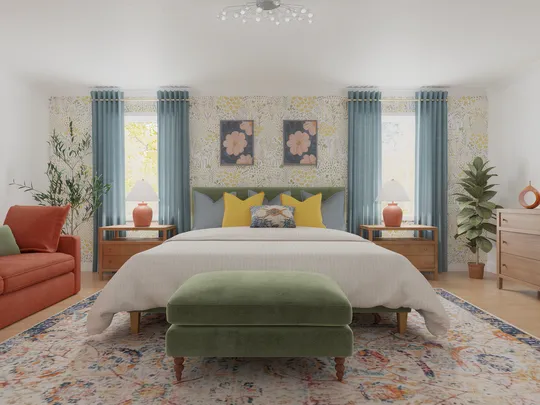 Bedroom · Eclectic designed by Nicole
