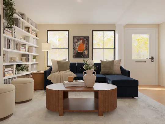 Living Room · Contemporary designed by Sofia