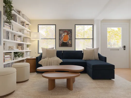 Living Room · Contemporary designed by Sofia