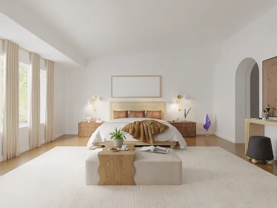 Bedroom designed by Claire