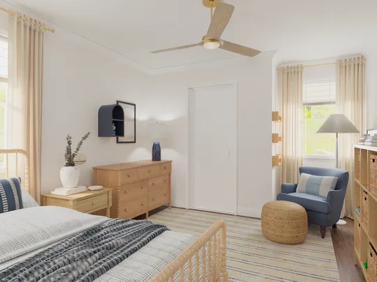 Bedroom designed by Luisa