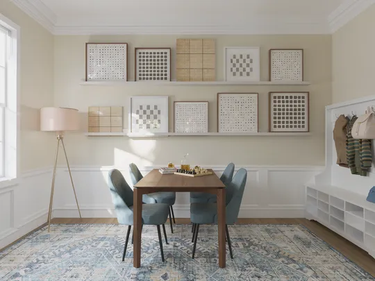 Playroom · Contemporary designed by Nicole