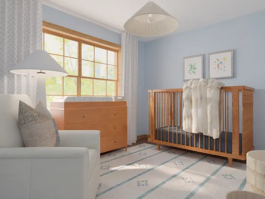 Nursery designed by Claire