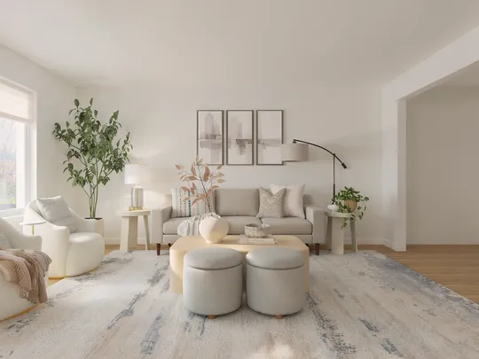 Living Room · Contemporary designed by Nicole
