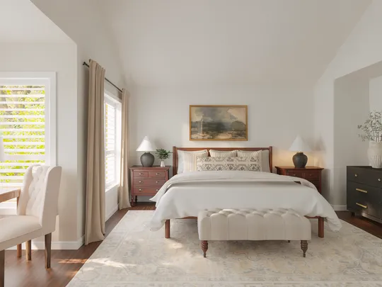 Bedroom designed by Amanda