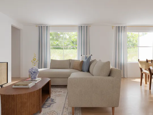 Living Room · Contemporary designed by Jacqueline