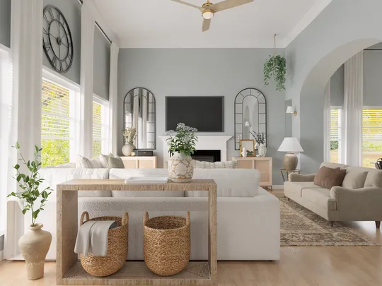 Living Room · New Classic designed by Natalia