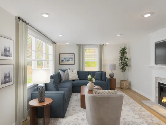 Living Room designed by Cait