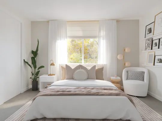 Bedroom designed by Amanda
