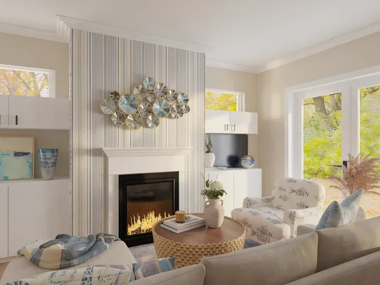 Living Room · California Cool designed by Wan