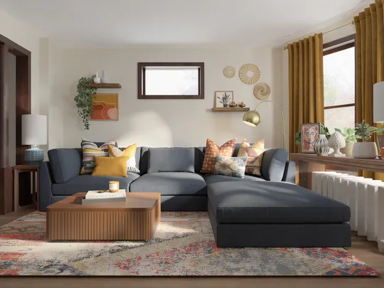 Living Room · Bohemian designed by Valeria
