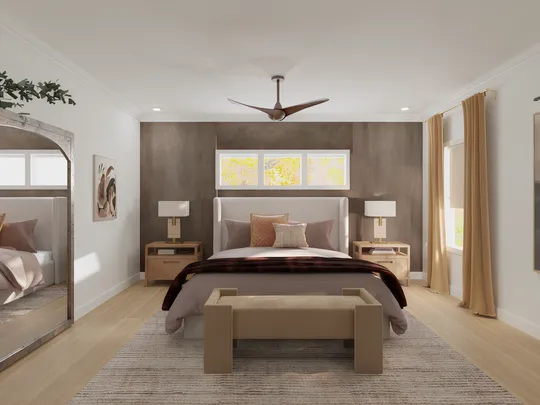Bedroom · Organic Modern designed by Candice