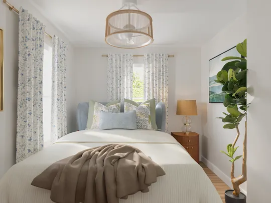 Bedroom · Modern Cottage designed by Rachel