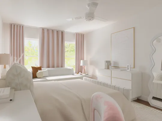 Bedroom designed by Claire