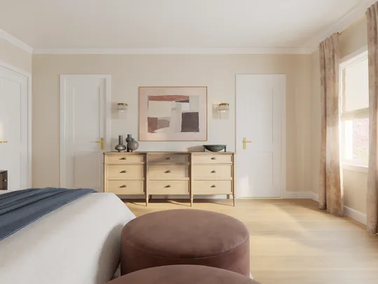 Bedroom designed by Francina