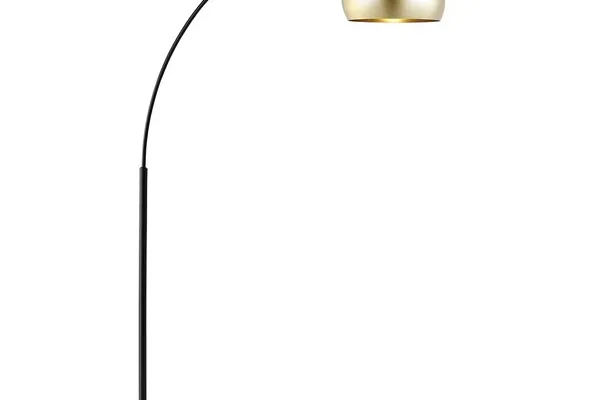 Glarien Floor Lamp – Gold/Black