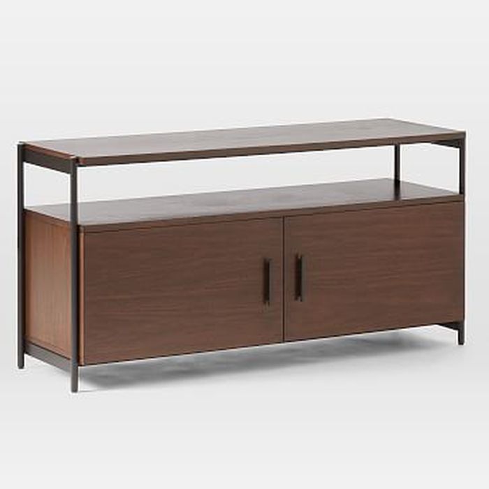 Foundry Media Console 49 Dark Walnut West Elm