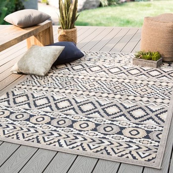 New London Geometric Beige Gray Indoor Outdoor Area Rug Wayfair - Wayfair London Gray Area Rug New London Geometric Beige Gray Indoor Outdoor Area Rug Wayfair - Wayfair London Gray Area Rug