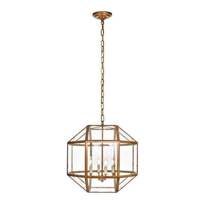 Burkeville 4 Light Candle Style Geometric Chandelier Allmodern