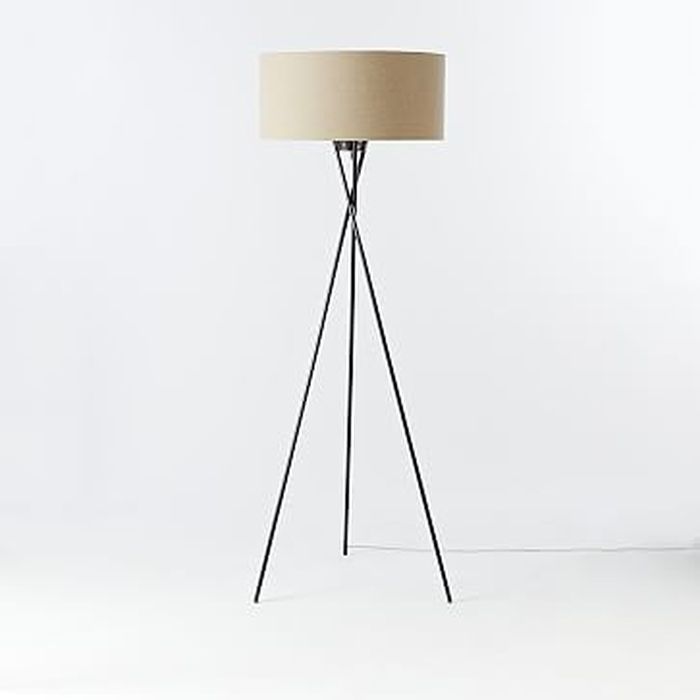 west elm mid century tripod floor lamp