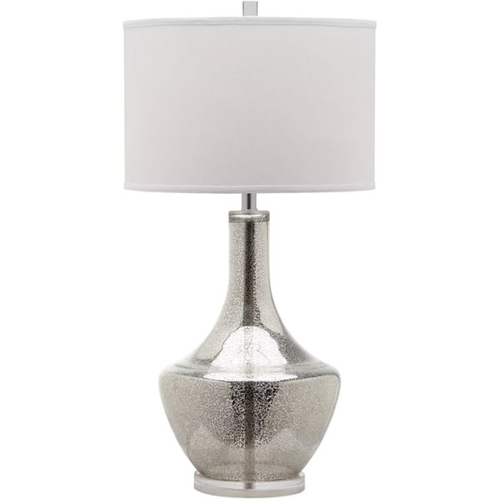 silver bedroom lamp