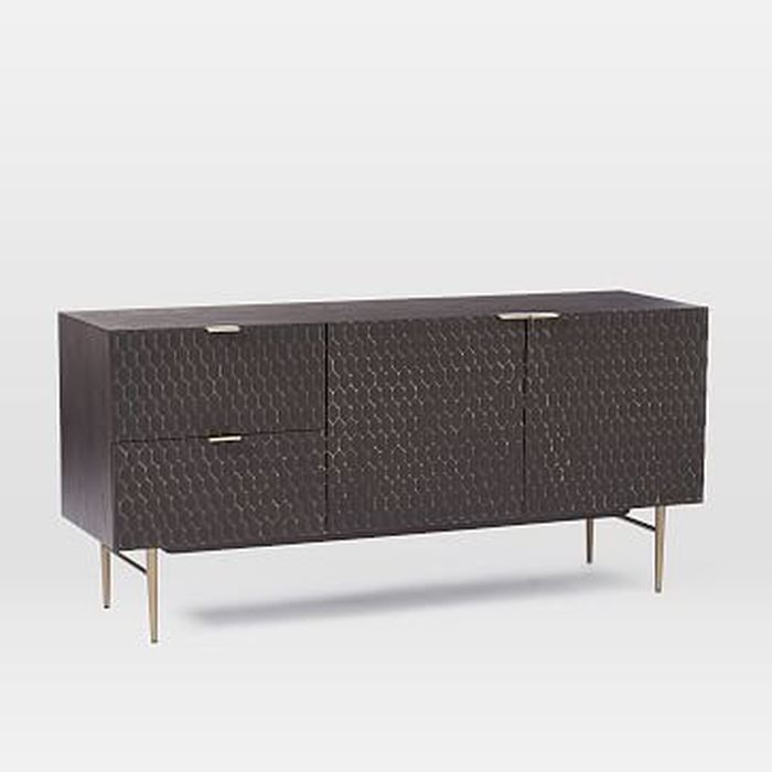 Audrey Dining Buffet Charcoal West Elm