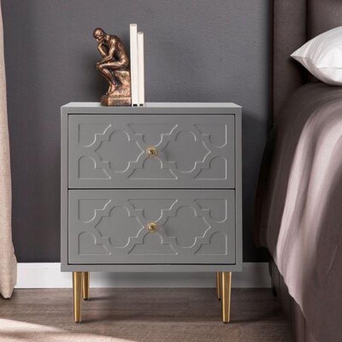 Sickels 2 Drawer Accent Chest Wayfair