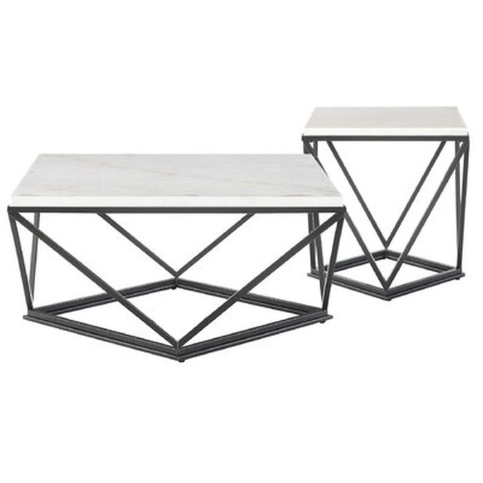 Mervine 2 Piece Coffee Table Set Wayfair